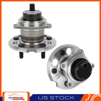 Set (2) FWD Rear Wheel Hub Bearing Assembly Fits 2004-08 2009 2010 Toyota Sienna - Image 1 of 4