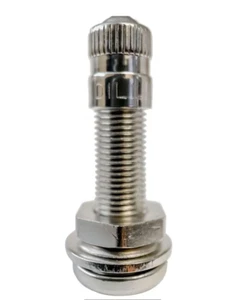 Dill VS-1218-R Motorcycle Valve Stem with O-Ring - Fits 0.327" Hole - 1.18" Long - Picture 1 of 7