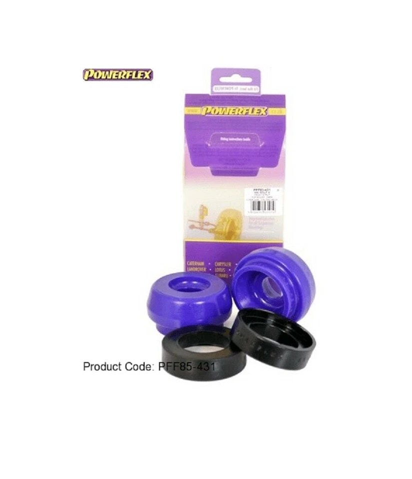 Bujes de montaje superior de puntal delantero Powerflex para Audi A1 8X -10 mm PFF85-431 - Imagen 1 de 1
