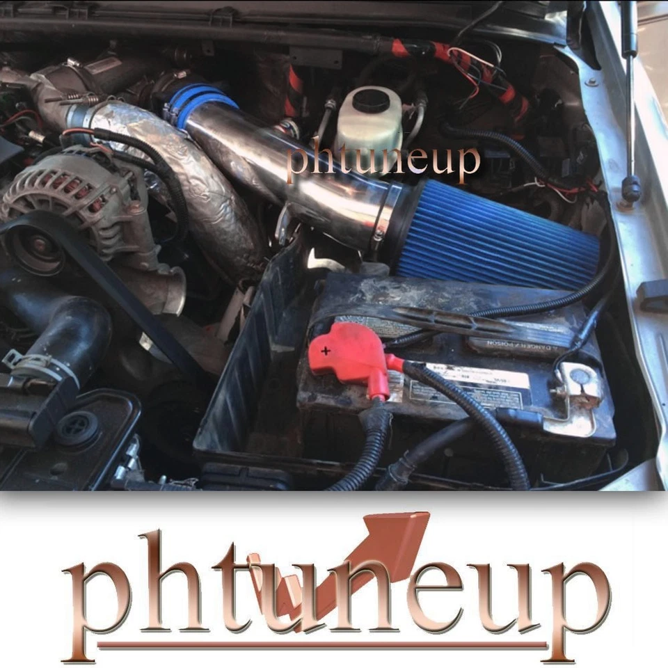 BLUE AIR INTAKE KIT for 99-03 FORD EXCURSION F-250 F-350 SUPER DUTY 7.3L ENGINE - Image 1 of 1