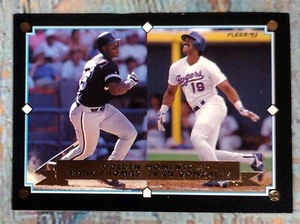 Juan Gonzalez & Frank Thomas 1993 Fleer Golden Moments - Bild 1 von 5