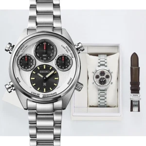 SEIKO Prospex SFJ009P1 Sapphire 1/100 Second Solar Chronograph Limited - Picture 1 of 7