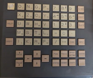 60 DAY GE FANUC 21iT CNC CONTROL MDI KEYBOARD PANEL A02B-0236-C125 /TBR - Picture 1 of 3