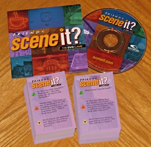 FRIENDS Scene It Trivia Card Set + DVD Tv Show clips 2005 Screenlife Game Parts - Picture 1 of 1