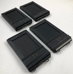 4 Vintage Graflex 2 1/4 x 3 1/4 Wood Graphic Film Holders with Metal Slides - Picture 1 of 6