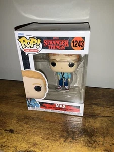 Max POP Vinyl Figure #1243 Funko Stranger Things 4 New - Picture 1 of 12