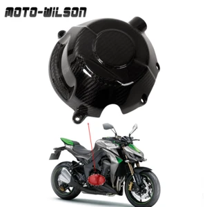 For Kawasaki Z1000 2014+ Carbon Fiber Engine Clutch Protector Model A - Gloss - Picture 1 of 11