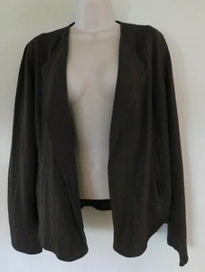 Eileen Fisher Vintage Open Short Jacket in Cocoa size xsmall - Picture 1 of 8