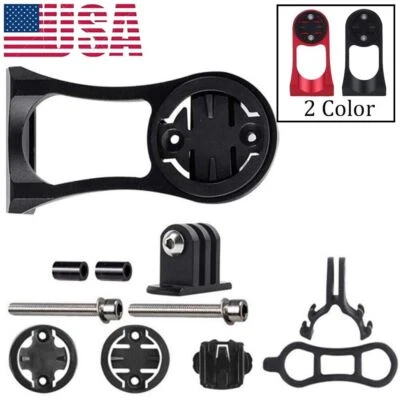 Bike Stem Extension Computer Mount For Garmin Edge For GoPro GPS Holder Bracket - Image 1 of 4