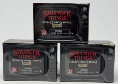 Stranger Things Cápsula Revés SERIE 2 Lote de 3 NUEVO Foto 1 de 4