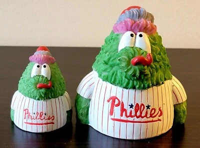 Винтажные керамические магнитные фигурки Philly Phanatic Philadelphia Phillies MLB - Изображение 1 из 4