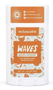Schmidt's Waves Aluminum-Free Natural Deodorant Stick 2.65oz - Picture 1 of 2