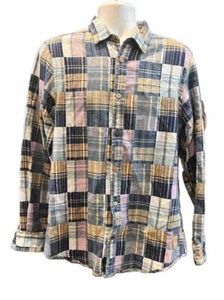 Scotch & Soda Amsterdam Men’s Button Up Long Sleeve Collared Flannel Shirt NWT - Picture 1 of 21