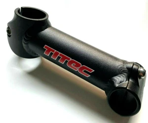 Vintage Titec Fast AL 2 Bolt 120mm 0° 1-1/8" threadless stem 25.4mm clamp NOS - Picture 1 of 9