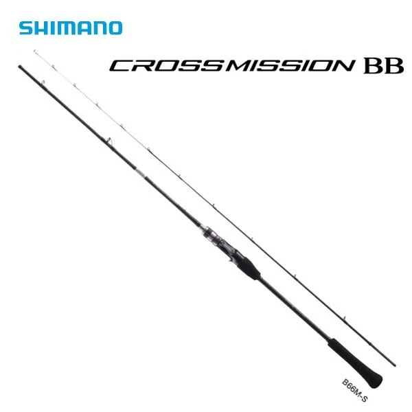 SHIMANO 21 CROSS MISSION BB S66M-S All Round Offshore Spining Rod Egi Jig No.44
