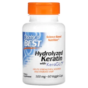 Hydrolyzed Keratin, 500 mg, 60 Veg Capsules - Picture 1 of 1