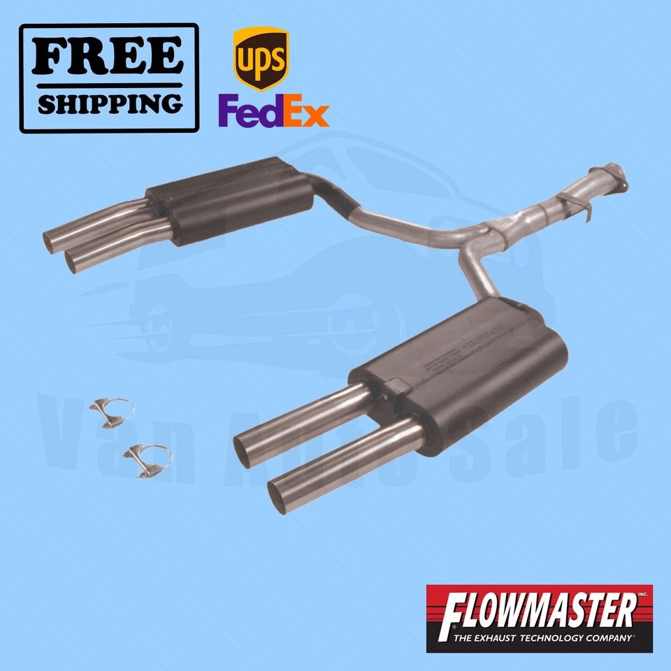 Exhaust System Kit FlowMaster for Chevrolet Corvette 1986 -1990 - Image 1 of 3