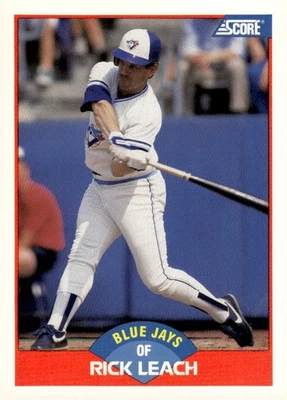 1989 Score #540 Rick Leach - Image 1 of 2