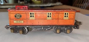 Lionel caboose anteguerra scala O 1682 rosso - Foto 1 di 6