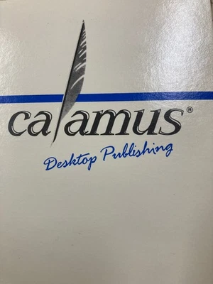 Calamus Desktop Publishing by DMC Int.; Atari ST, Disk w/manual New Monochrome - Image 1 of 4