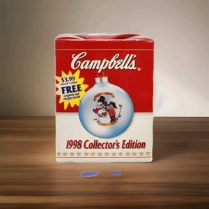 Decorazione natalizia per bambini Campbell's Soup VINTAGE 1998  - Foto 1 di 2