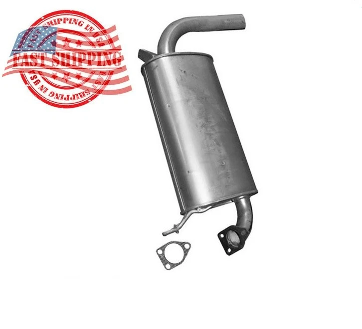 Fits 2004 2005 Mitsubishi Outlander AWD & FWD Rear Muffler With Gasket - Image 1 of 4
