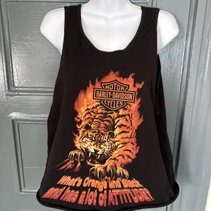 Damen Harley Davidson Tank Top North Country Augusta, Maine Large  - Bild 1 von 5