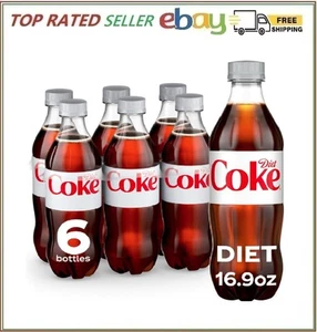 Diet Coke, 16.9 fl oz, 6 Pack (Package May Vary) - Picture 1 of 10