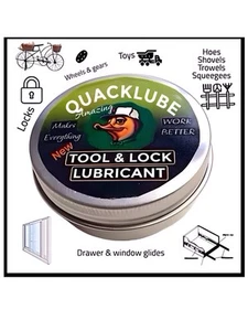 QUACKLUBE SUPER LUBRICANT OIL For Wood or Metal - Everything Works Better! - Picture 1 of 2