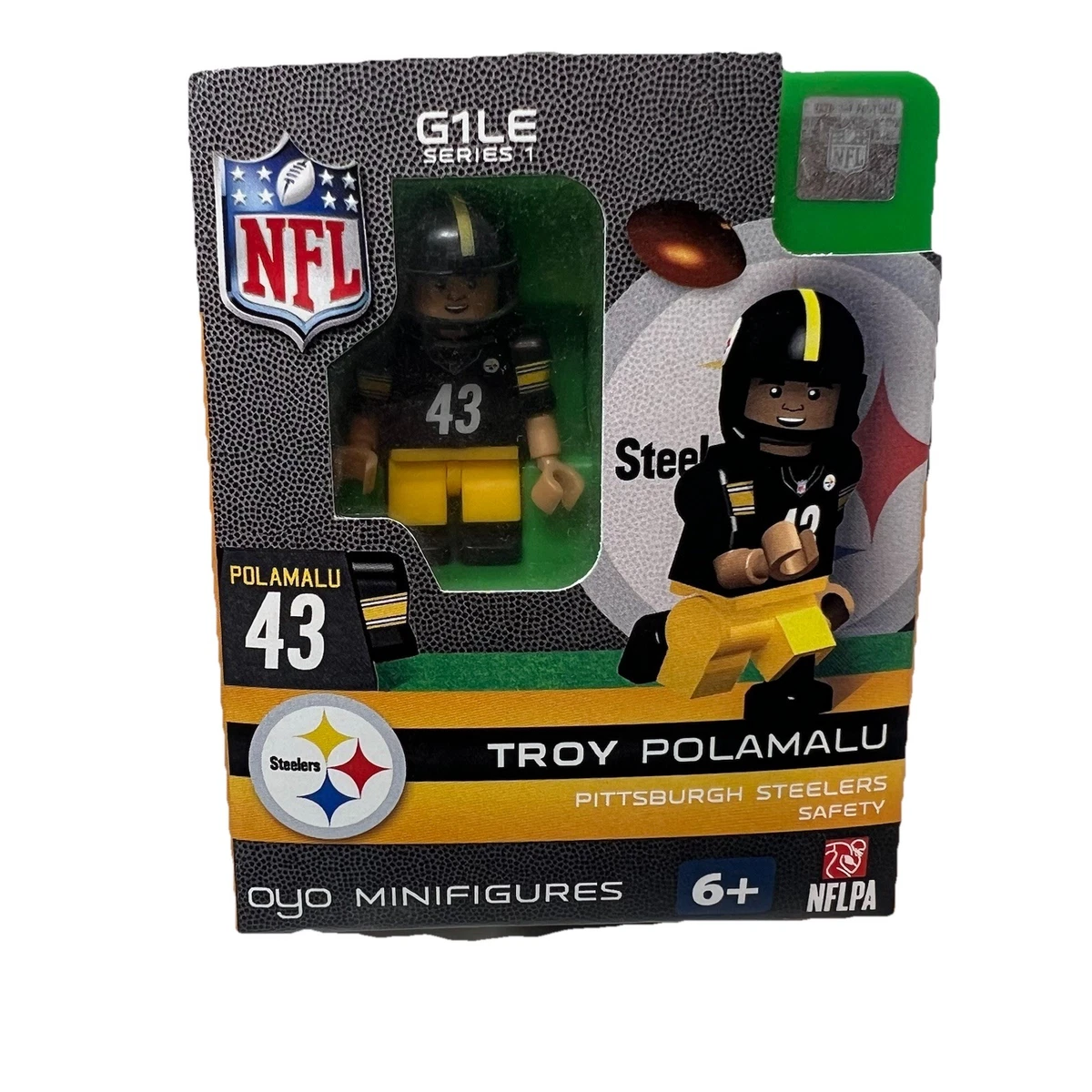 Troy Polamalu NFL Action Figures for sale | eBay