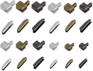 24PCS Metal Zipper Slider Retainer Pins #3 #5 #8 #10 Repair Sewing DIY Kit Set!! - Picture 1 of 8