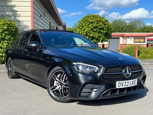22 2022 MERCEDES E CLASS E220D AMG LINE NIGHT EDITION PREM+ 5 DOOR ESTATE - Picture 1 of 24