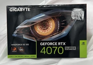 Gigabyte GeForce GTX 4070 Super 12GB GDDR6X Graphics Card GV-N407SWF3OC-12GD - Afbeelding 1 van 7