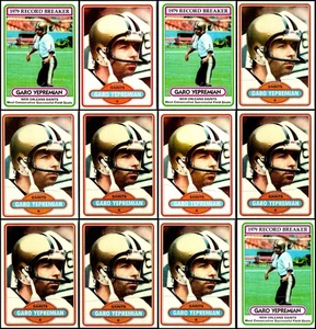 Garo Yepremian (139) Card Lot - Last Call – Scoop It Up Before It Disappears! - Picture 1 of 24