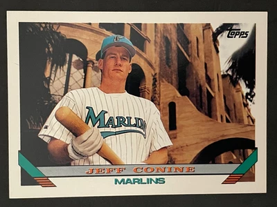 1993 年 Topps - Jeff Conine (RC) #789 Marlins — 第 1/2 张图片