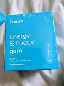 NeuroGum Energy Caffeine Gum (54 Pieces) - Sugar Free Super Deal - Picture 1 of 5
