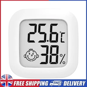 Indoor Temperature/Humidity Meter Easy Read Mini Digital Hygrothermograph - Picture 1 of 5