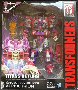 Transformers Titans Return Autobot Sovereign & Alpha Trion Brandneu Mint Selten - Bild 1 von 13