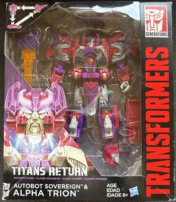 Transformers Titans Return Autobot Sovereign & Alpha Trion Brand New Mint Rare - Image 1 of 4