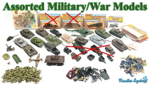 Militär Kriegsmodelle LKW Panzer Copter Fahrzeuge Soldaten verschiedene Auswahl - Bild 1 von 129