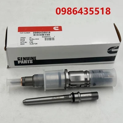 OEM Diesel Fuel Injector 0986435518 for 2007-12 Cummins Dodge Ram 2500 3500 6.7 Foto 1 de 4
