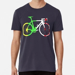 Bike tours De France Jerseys vertical big S to 5XL Made in the USA T-Shirt - Picture 1 of 1