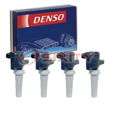 Bobinas de encendido directo Denso de 4 piezas para Mercury Milan 2010-2011 2,5 L L4 Spark uy Foto 1 de 4