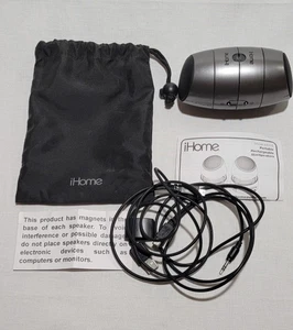 I HOME MINI ALTOPARLANTI PORTATILI RICARICABILI HM76 3,5mm + CARICA USB PC PSP MP3 - Foto 1 di 11