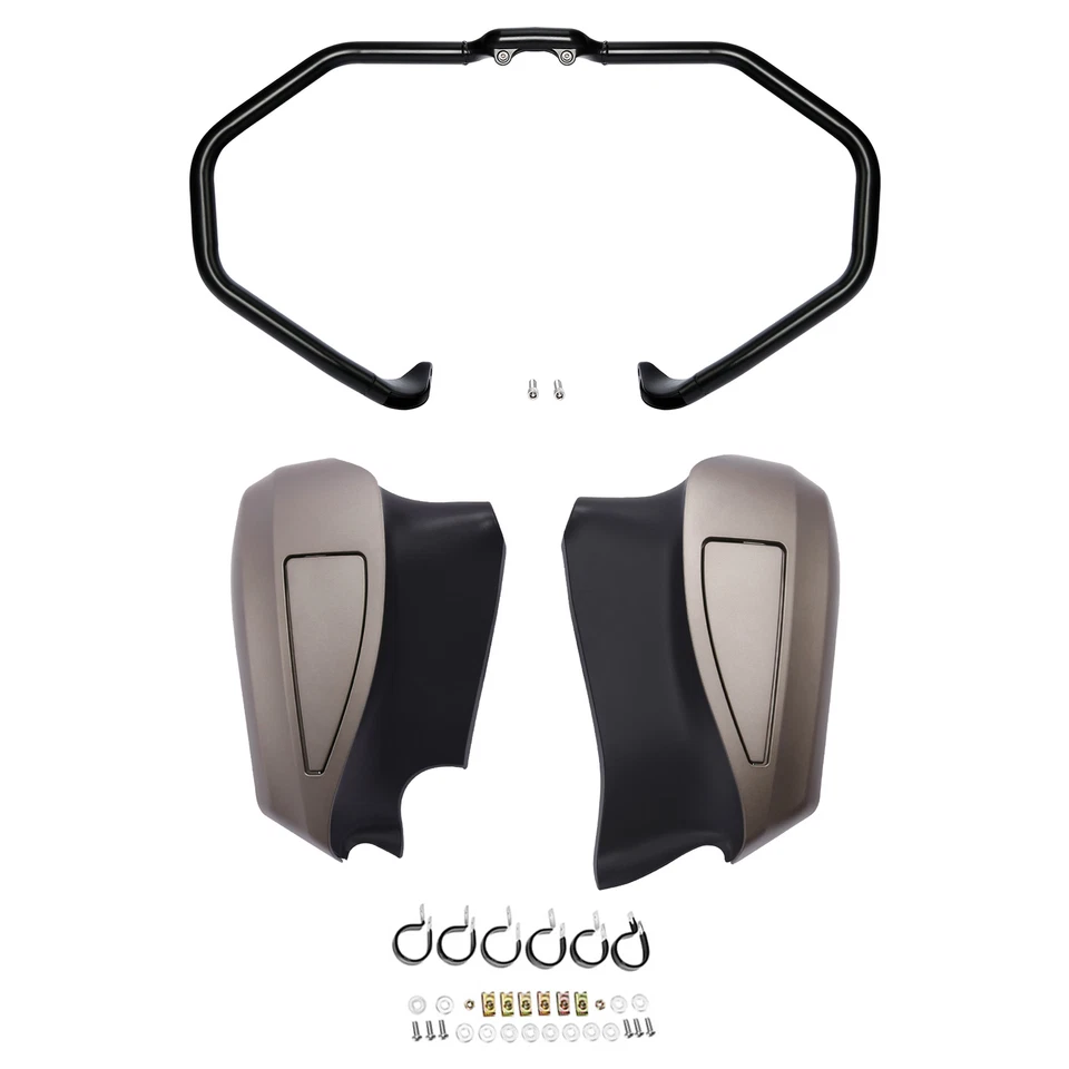 Engine Guard Highway Crash Bar 下整流罩 适合印度酋长 2014 - 2023 — 第 1/4 张图片