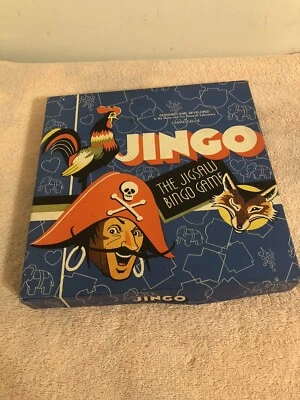 Vintage 1942 Cadaco Ellis Jingo The Jigsaw Bingo Game 100% Complete  Foto 1 de 4