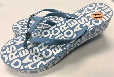 Michael Kors Women's Bedford Platform Flip Flops Sandals New Retail $99 No Box - Image 1 of 4