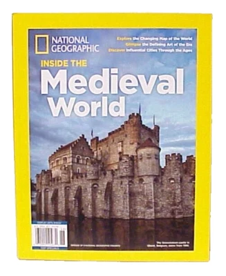 NATIONAL GEOGRAPHIC INSIDE THE MEDIEVAL WORLD MAGAZINE SPECIAL PUBLICATION NEW - Image 1 of 4
