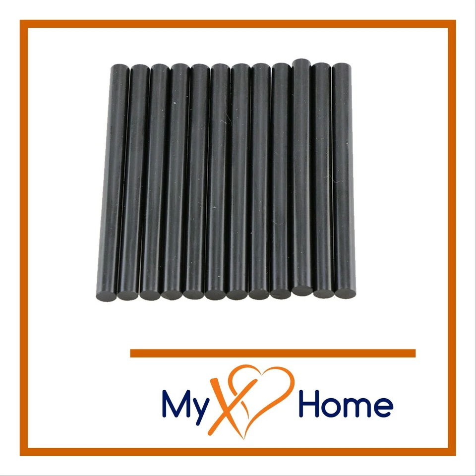 Black Hot Glue Sticks for Hot Glue Gun (0.3 in / 7.5 mm) (1 to 240 Glue Sticks) - Image 1 of 1