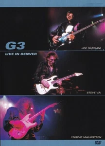 G3 Live In Denver (DVD) Jeff Campitelli, Yngwie Malmsteen, Joe Satriani, Neu - Bild 1 von 2